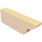 Ekena Millwork 2in. W x 4in. H x 12in. L Crestline Woodgrain TimberThane Rafter Tail, Primed Tan RFTUR02X04X12CRERCPR - alternate 2